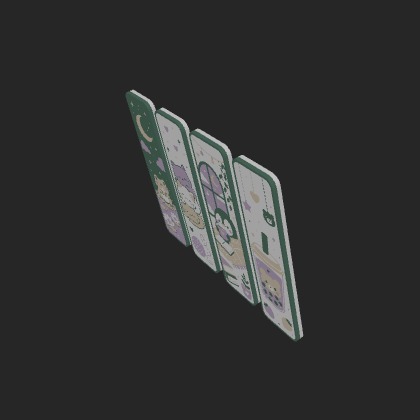 Bookmark set #1 β Low Angle