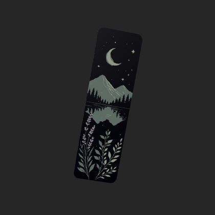 Dark Moon Bookmark