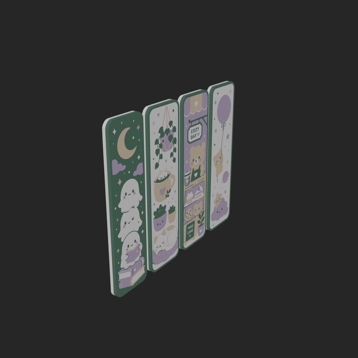 Bookmark Set #2 — Side