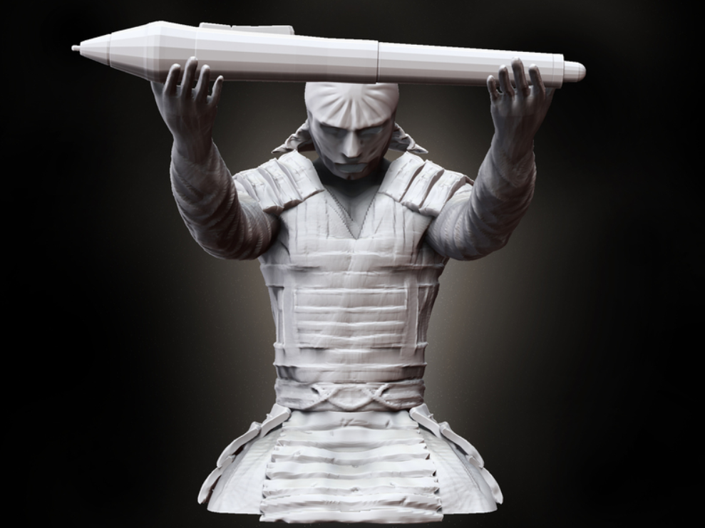 Samurai Pen holder