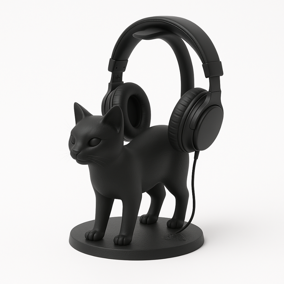 Cat Headphone Stand